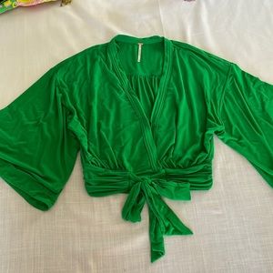 Authentic Free People Thats A Wrap Top XS